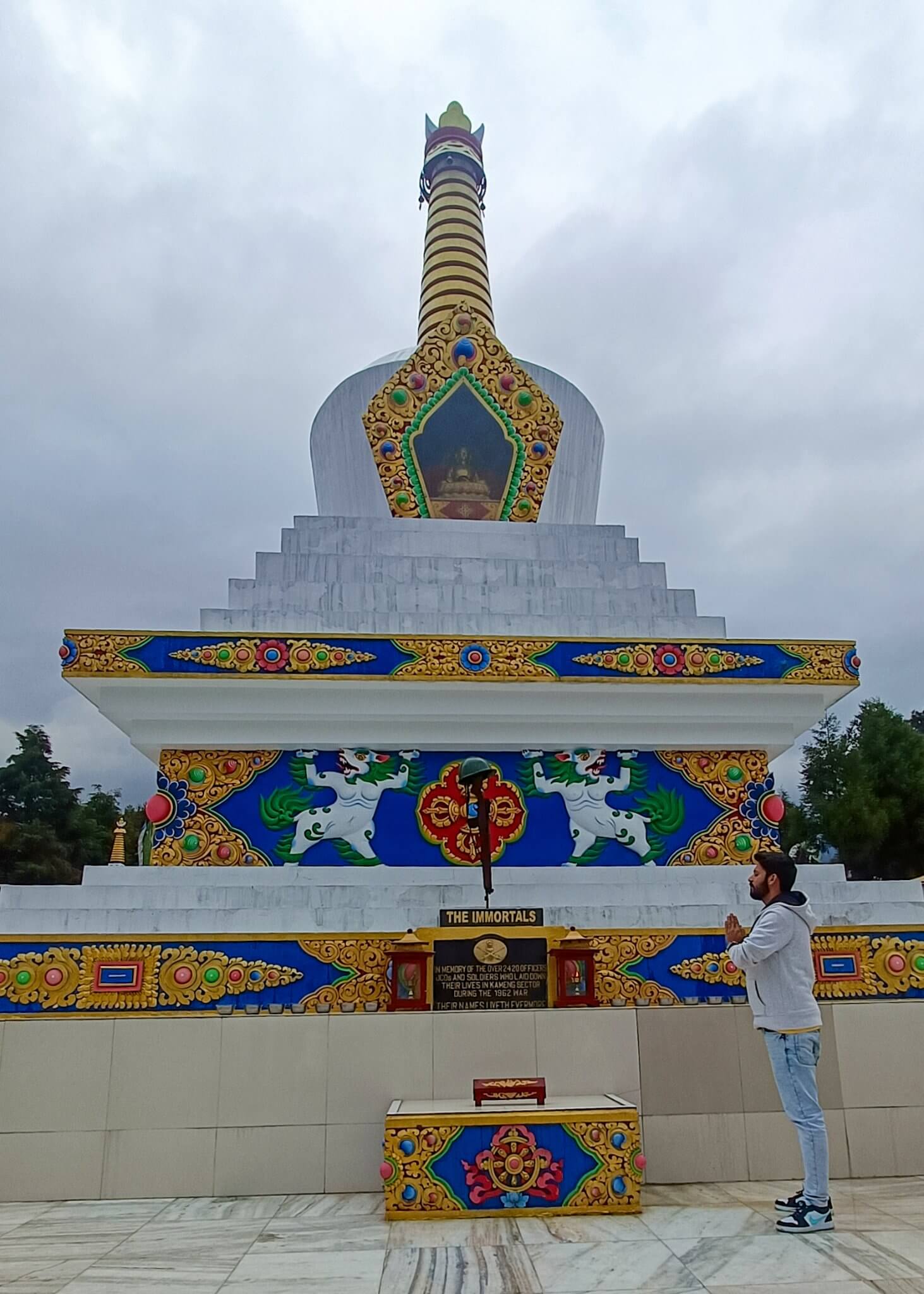 tawang_war_memorail_stupa